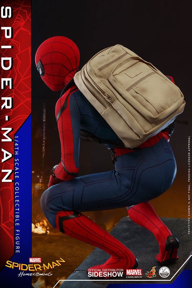 Figurine Hot Toys Spider-Man 1/4ème - Deriv'Store - Les Spécialistes en  Figurines & Produits Dérivés Geek