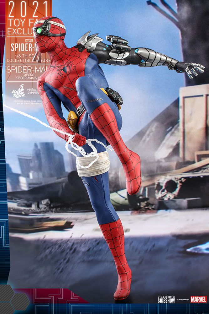 Figurine Hot Toys Cyborg Spider-Man Suit - Deriv'Store