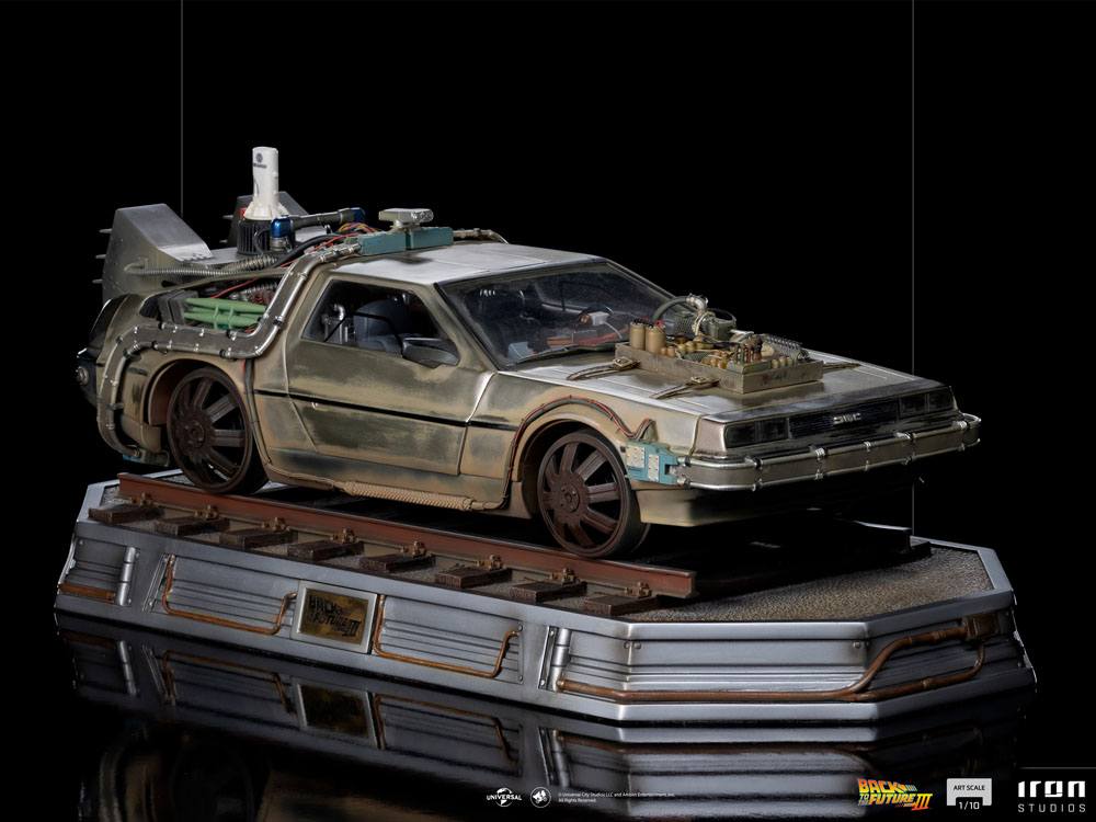La DeLorean de Retour vers le Futur 3 en vente