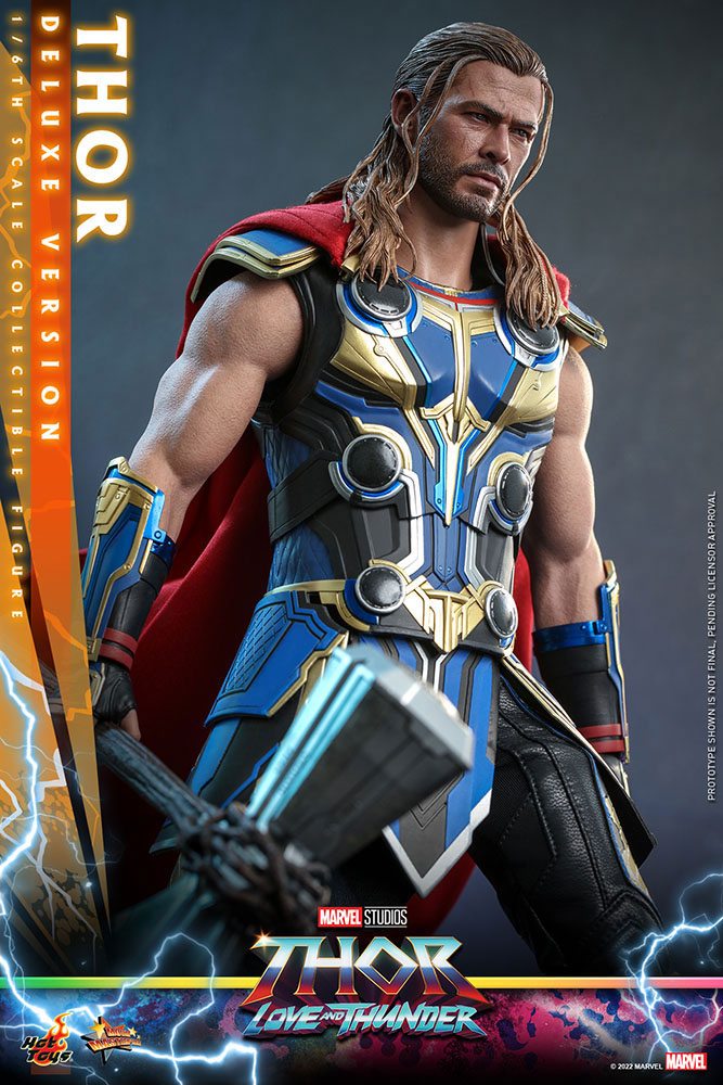 Figurine Hot Toys Thor Deluxe Version Thor: Love and Thunder