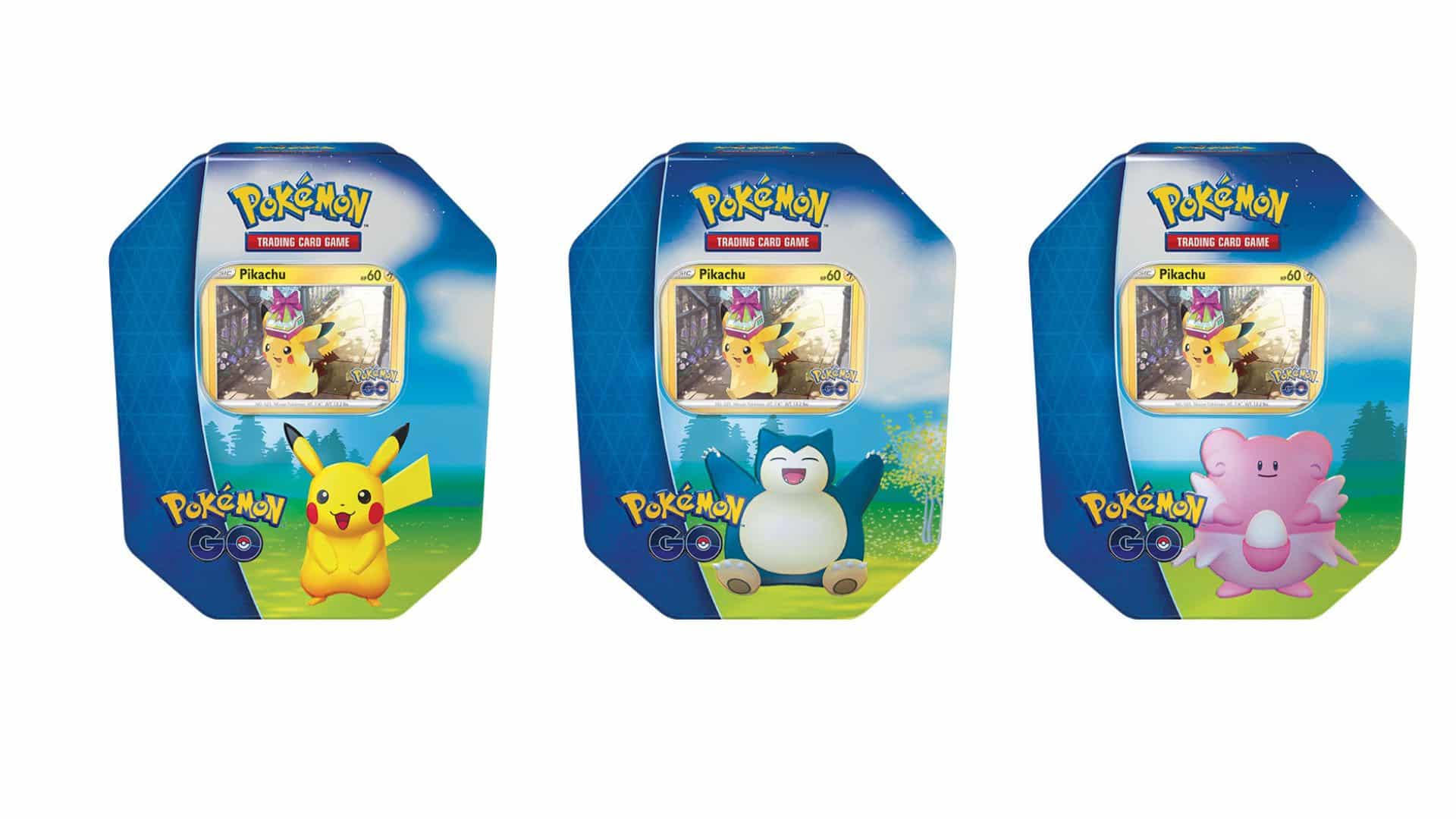 TIN BOX POKÉMON Go Pikachu Français Neuf EUR 29,90 - PicClick FR