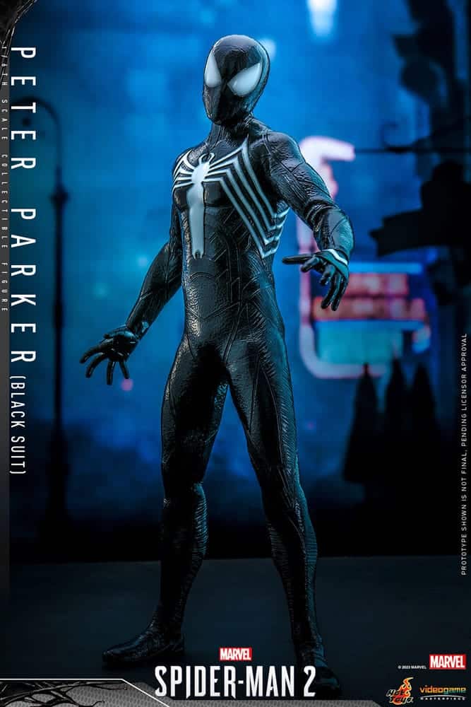 Figurine Hot Toys Peter Parker Black Suit Spider-Man 2