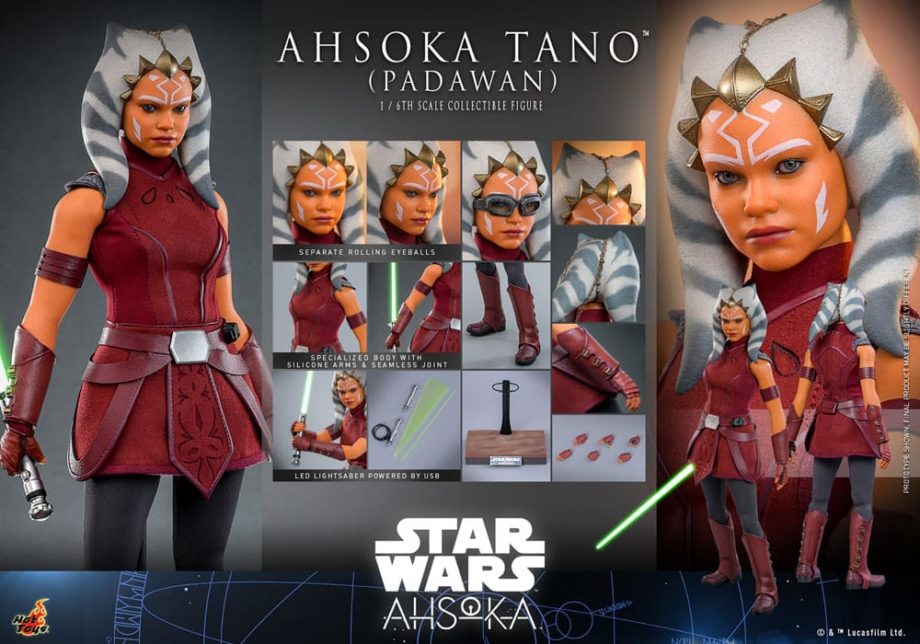 Figurine Hot Toys Padawan Ahsoka Tano Star Wars : Ahsoka