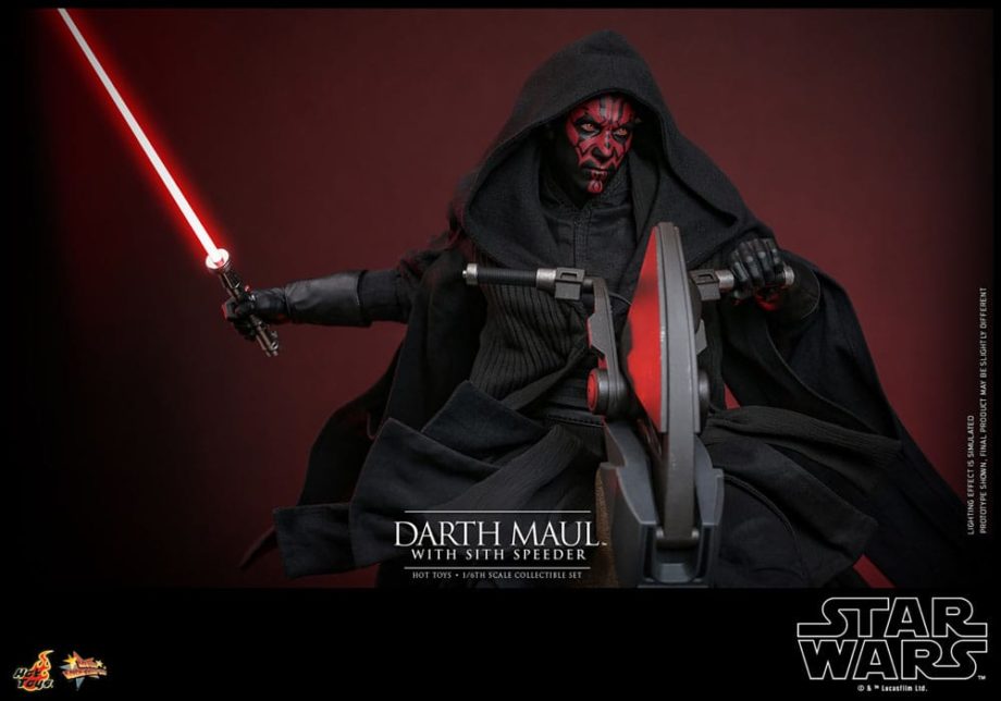 Figurine Hot Toys Dark Maul with Speeder Episode 1