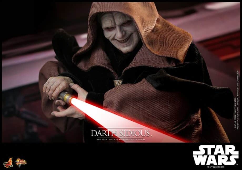 Figurine Hot Toys Dark Sidious Star Wars Episode III