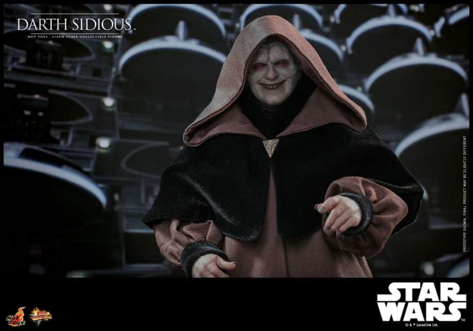 Figurine Hot Toys Dark Sidious Star Wars Episode III