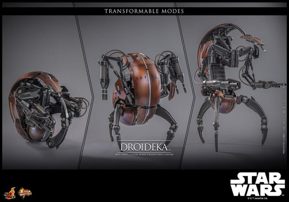 Figurine Hot Toys Droideka Star Wars Episode I