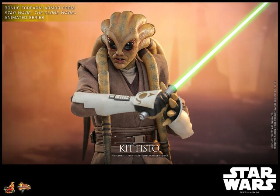 Figurine Hot Toys Kit Fisto Star Wars Episode III