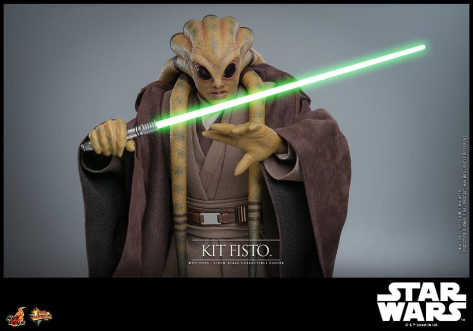 Figurine Hot Toys Kit Fisto Star Wars Episode III