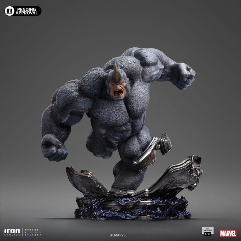 Statuette Art Scale Rhino Spider-man vs Villains