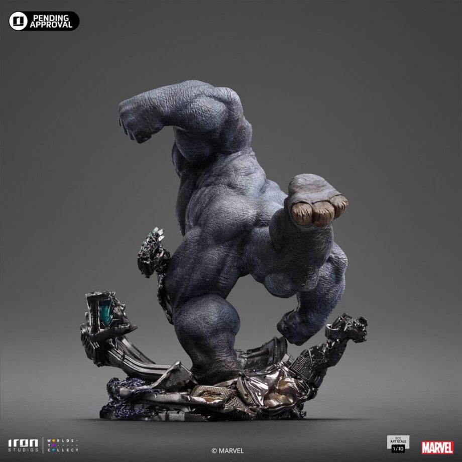 Statuette Art Scale Rhino Spider-man vs Villains