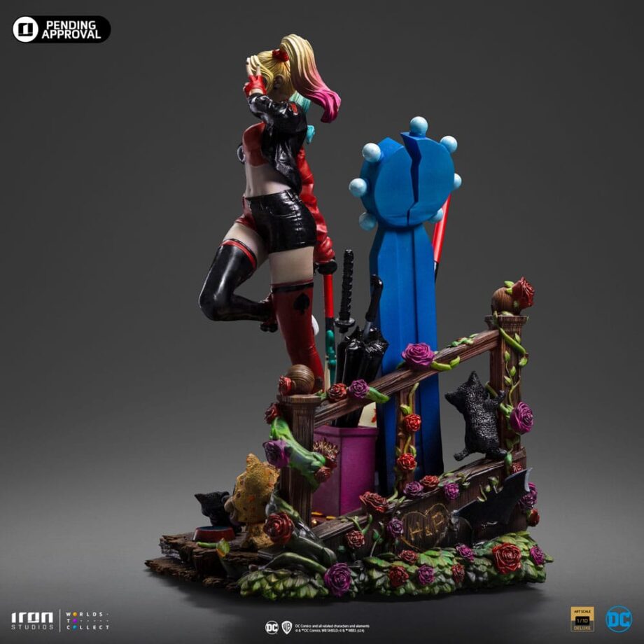 Statuette Deluxe Art Scale Harley Quinn Gotham Sirens