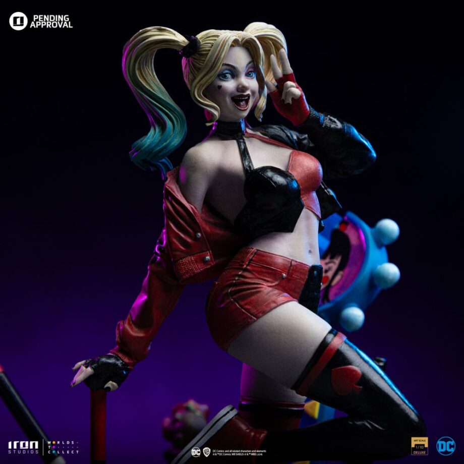 Statuette Deluxe Art Scale Harley Quinn Gotham Sirens