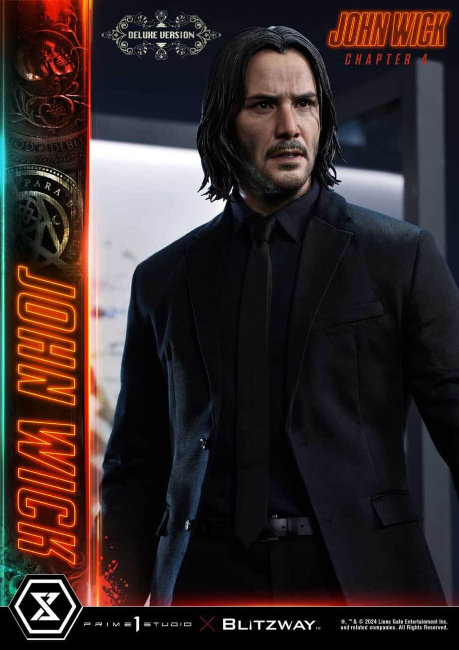 Statuette John Wick Deluxe Version John Wick Chapter 4