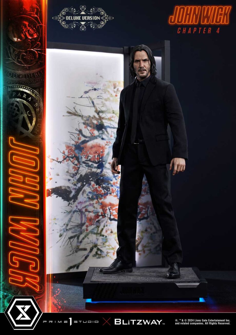 Statuette John Wick Deluxe Version John Wick Chapter 4