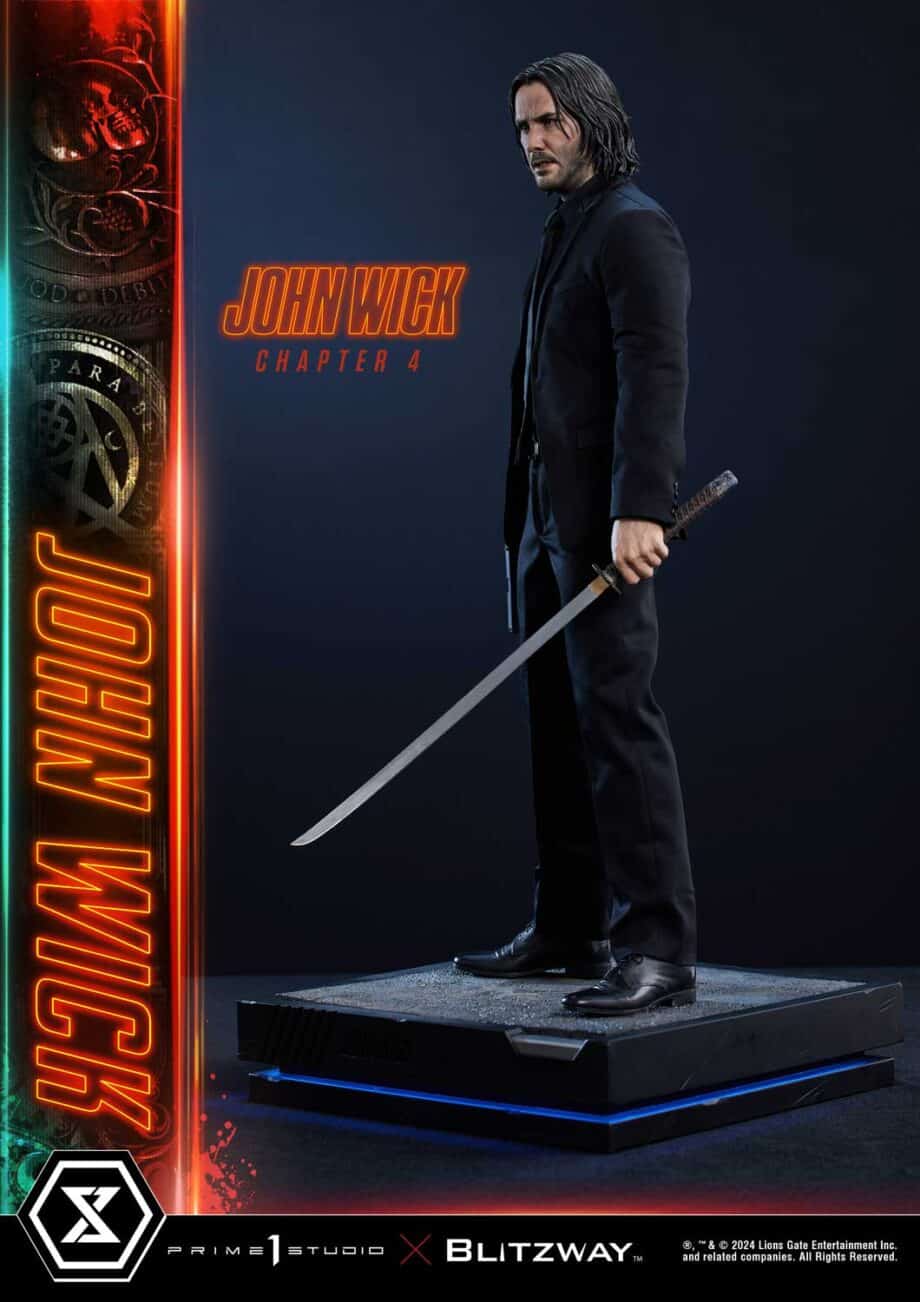 Statuette John Wick Deluxe Version John Wick Chapter 4