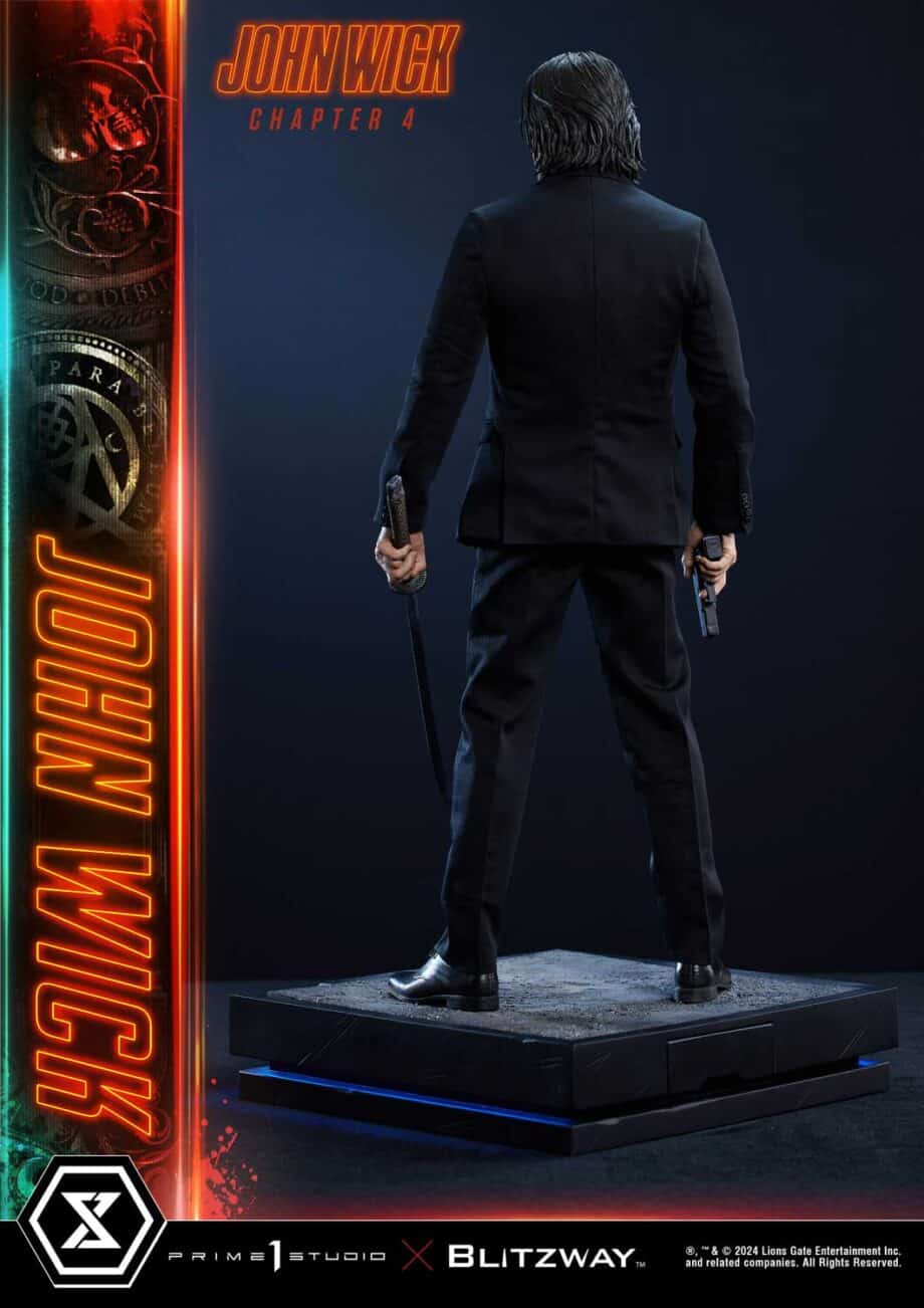 Statuette John Wick Deluxe Version John Wick Chapter 4