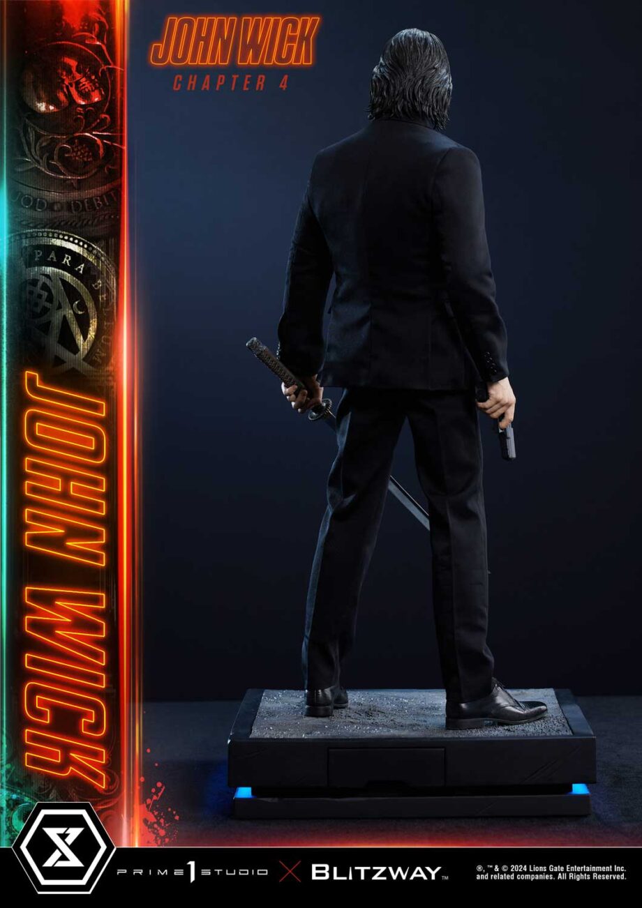 Statuette John Wick Deluxe Version John Wick Chapter 4