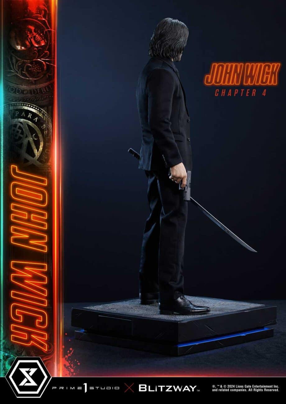 Statuette John Wick Deluxe Version John Wick Chapter 4