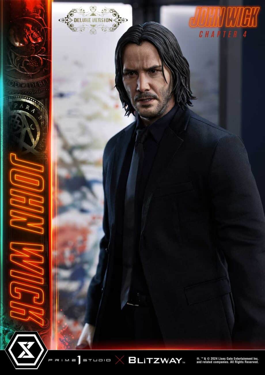 Statuette John Wick Deluxe Version John Wick Chapter 4