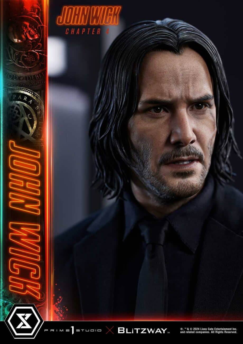 Statuette John Wick Deluxe Version John Wick Chapter 4