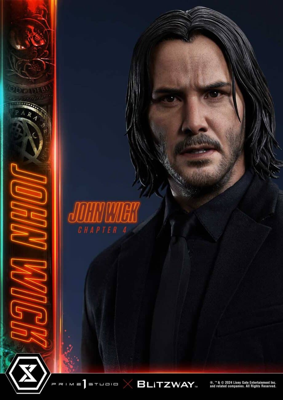 Statuette John Wick Deluxe Version John Wick Chapter 4