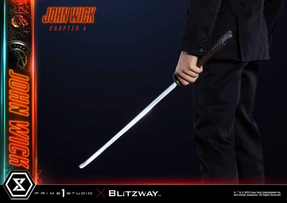 Statuette John Wick Deluxe Version John Wick Chapter 4