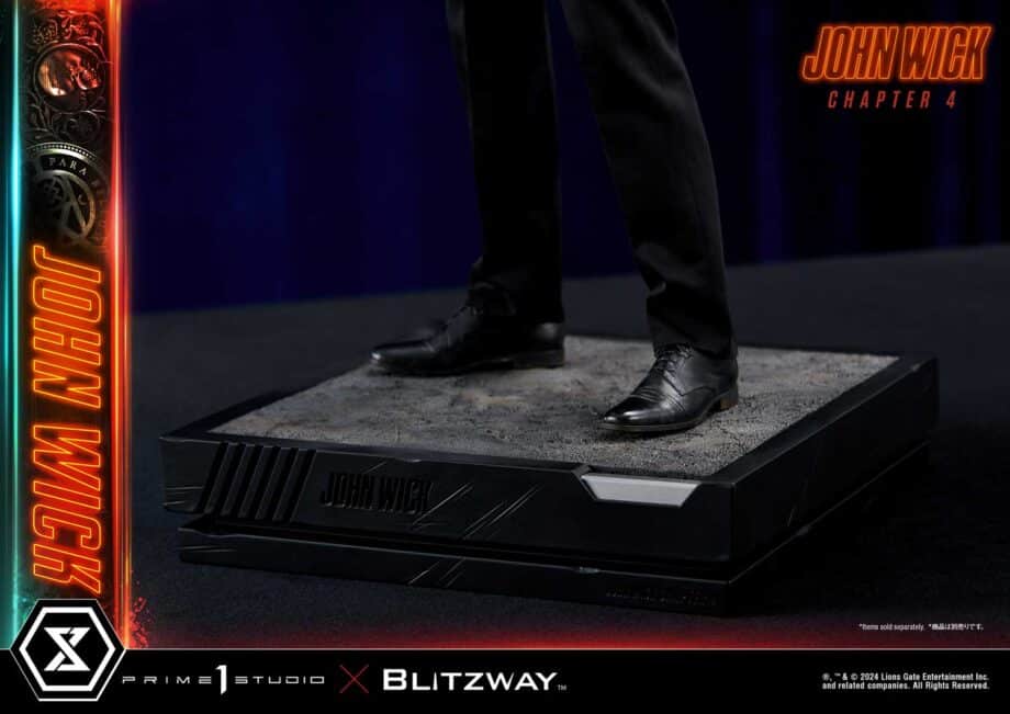 Statuette John Wick Deluxe Version John Wick Chapter 4