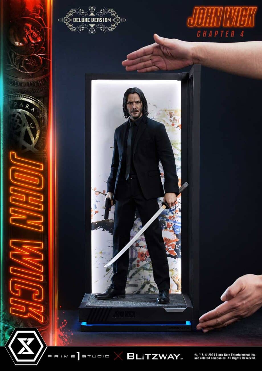 Statuette John Wick Deluxe Version John Wick Chapter 4