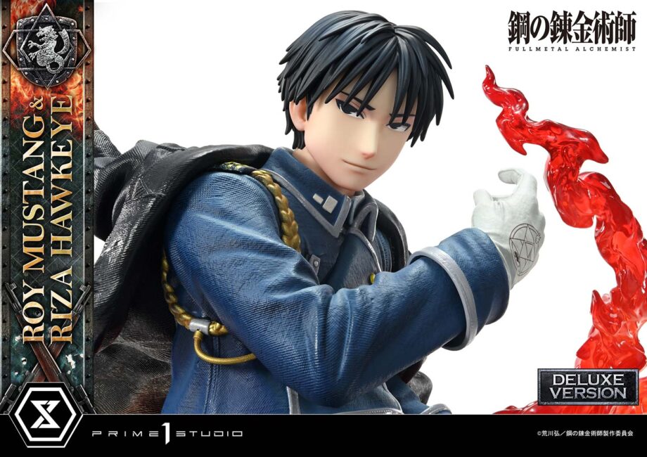 Statuette Roy Mustang & Riza Hawkeye Deluxe Version Fullmetal Alchemist