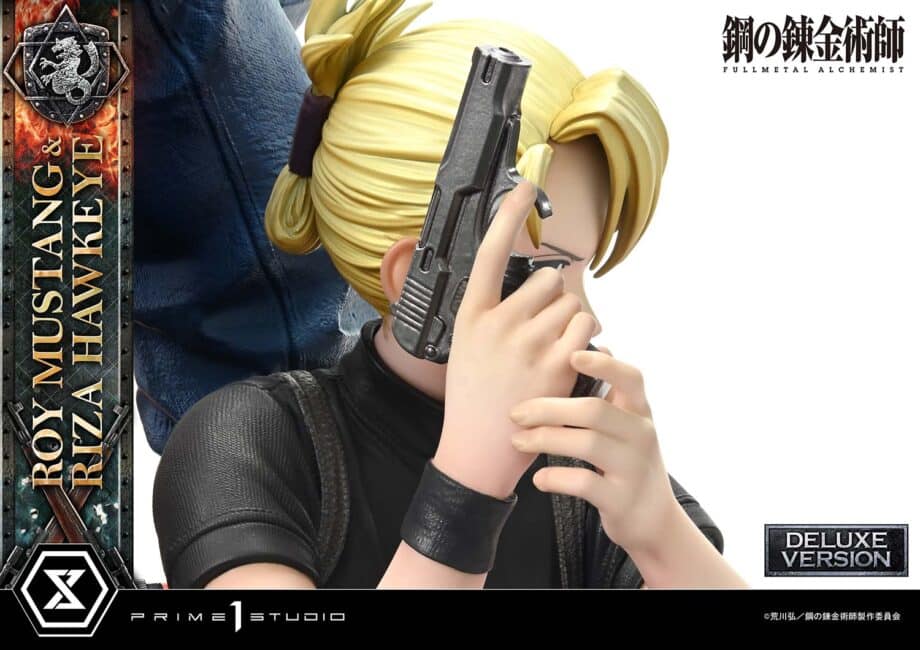 Statuette Roy Mustang & Riza Hawkeye Deluxe Version Fullmetal Alchemist