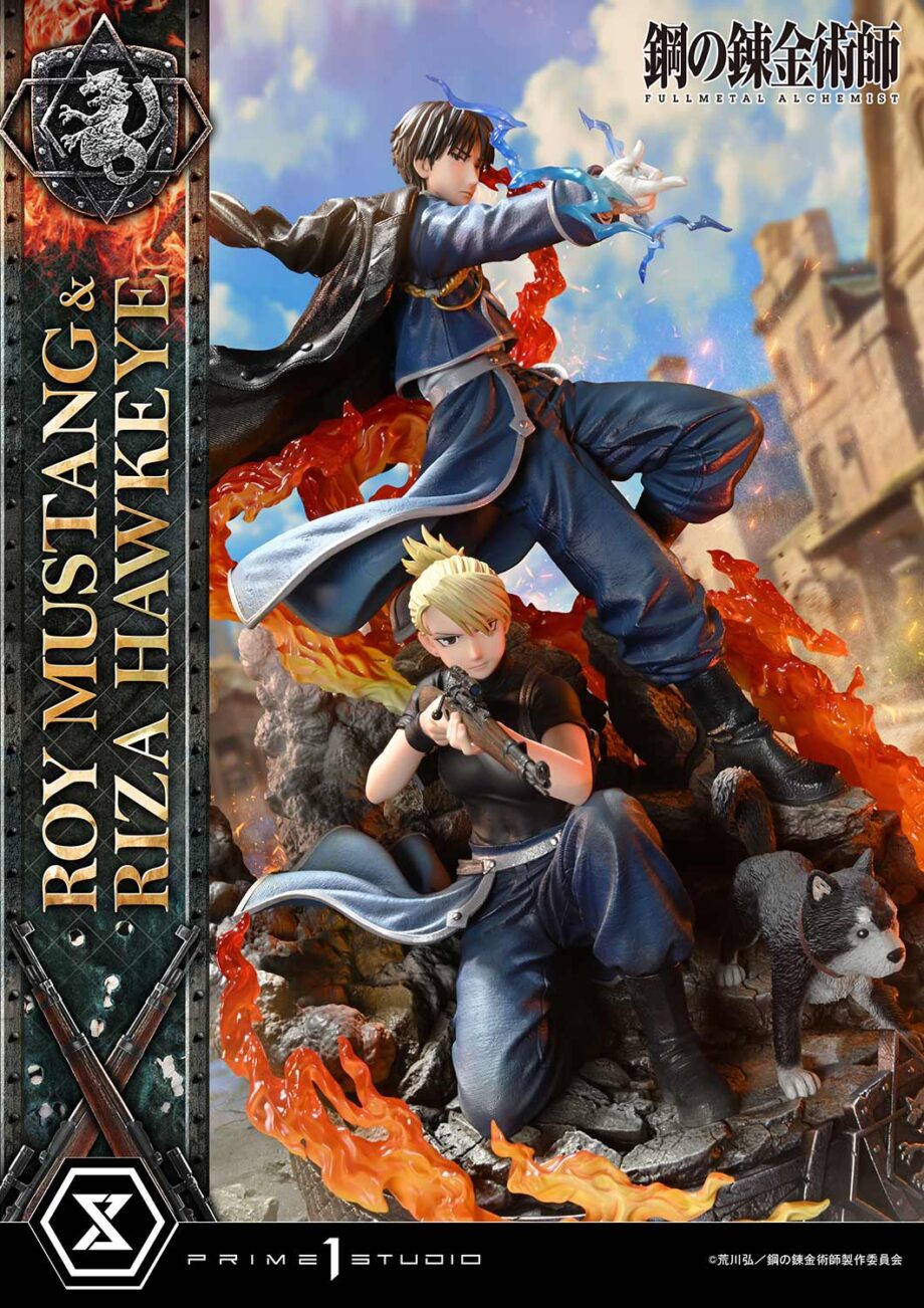 Statuette Roy Mustang & Riza Hawkeye Fullmetal Alchemist