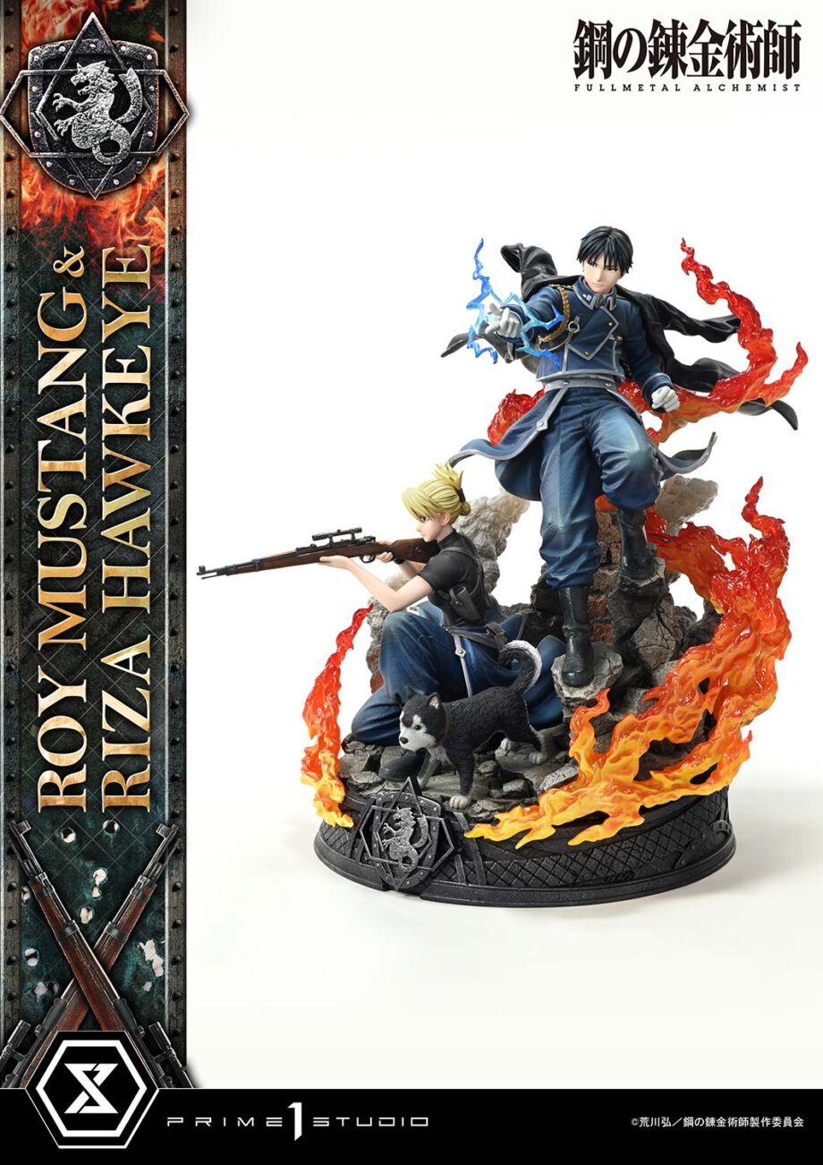 Statuette Roy Mustang & Riza Hawkeye Fullmetal Alchemist