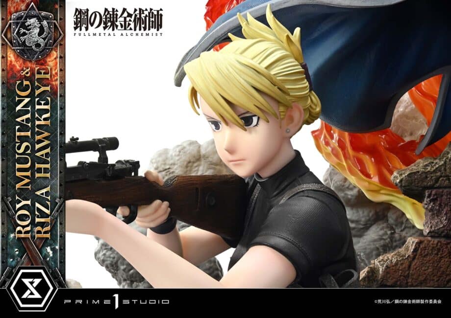 Statuette Roy Mustang & Riza Hawkeye Fullmetal Alchemist