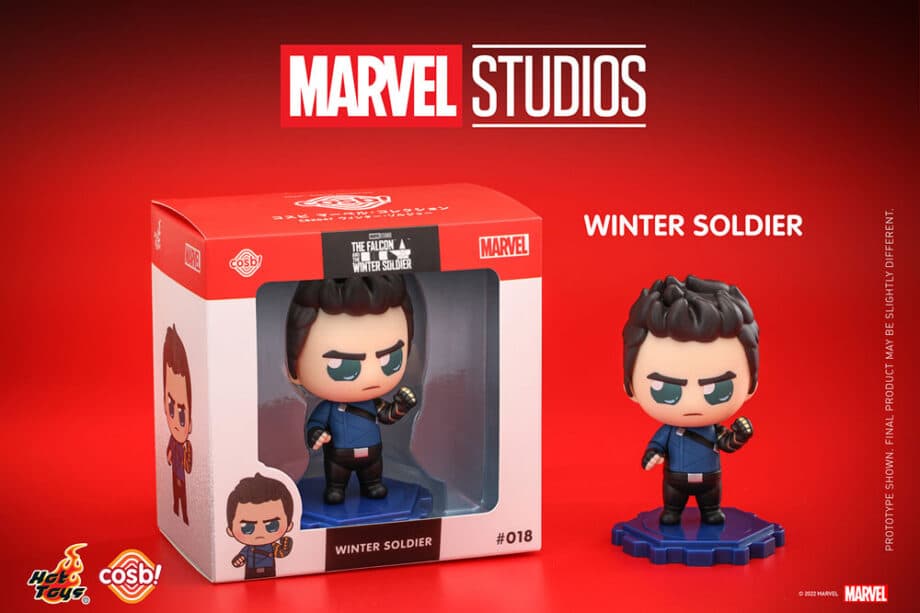 Figurine Cosbi Bucky Barnes Falcon et le Soldat de l'hiver