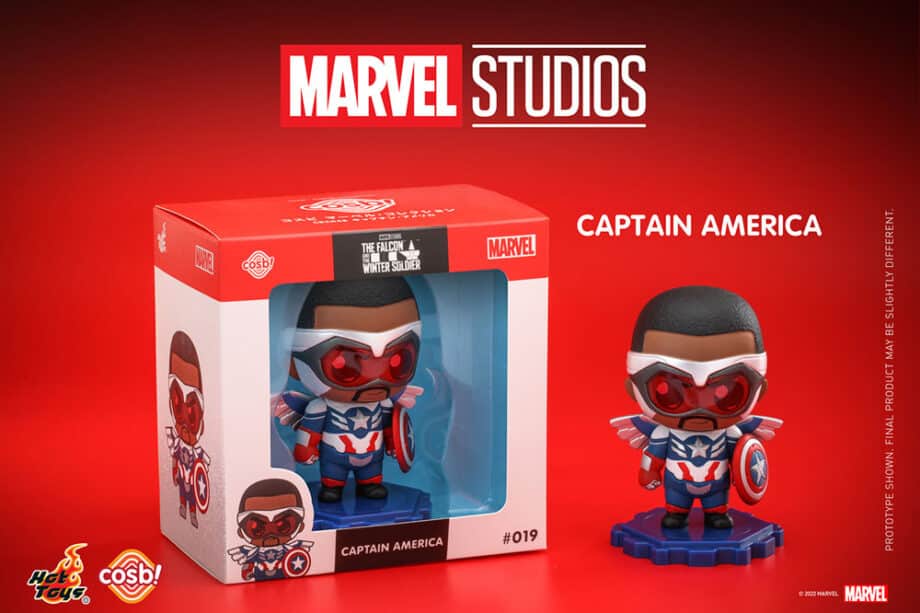 Figurine Cosbi Captain America Falcon et le Soldat de l'hiver