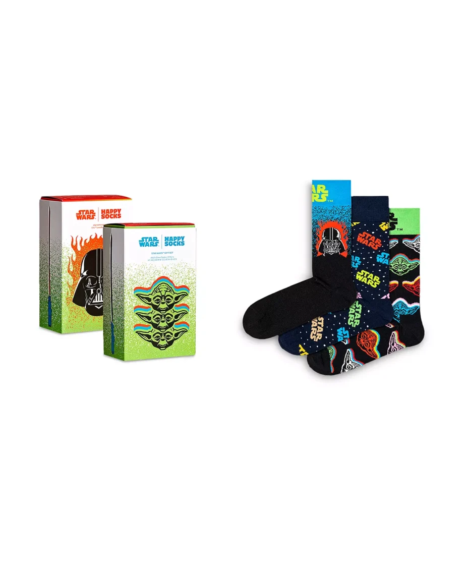 Pack 3 chaussettes Star Wars 36-40 Happy Socks