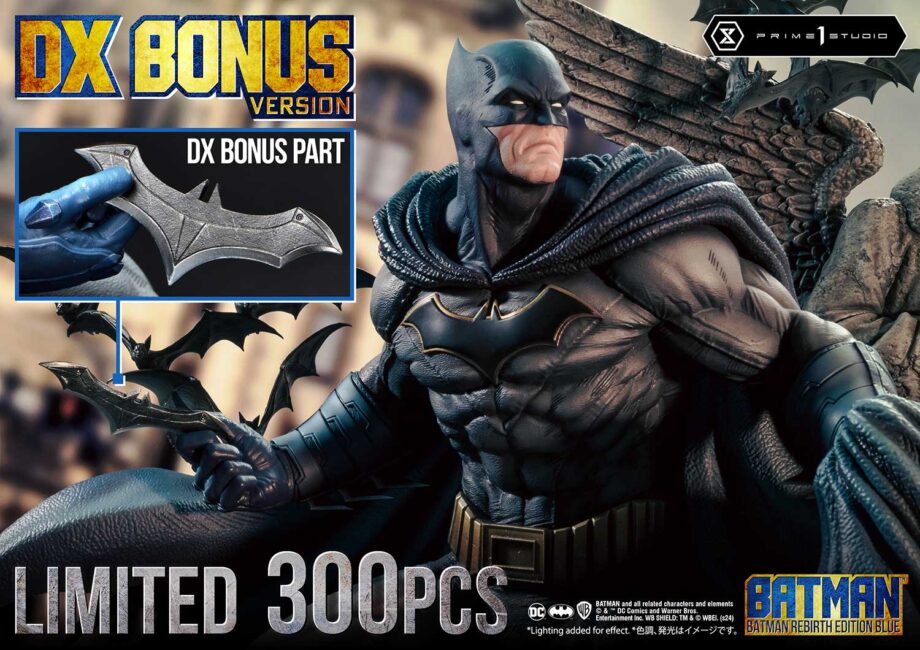 Statuette Batman Rebirth Edition Blue Deluxe Bonus Version