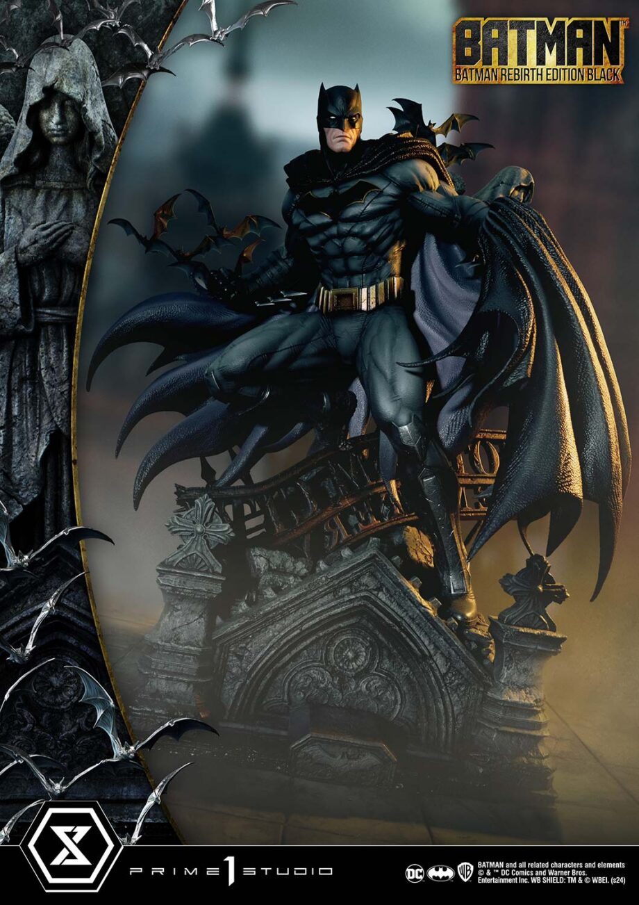 Statuette Batman Rebirth Edition Black