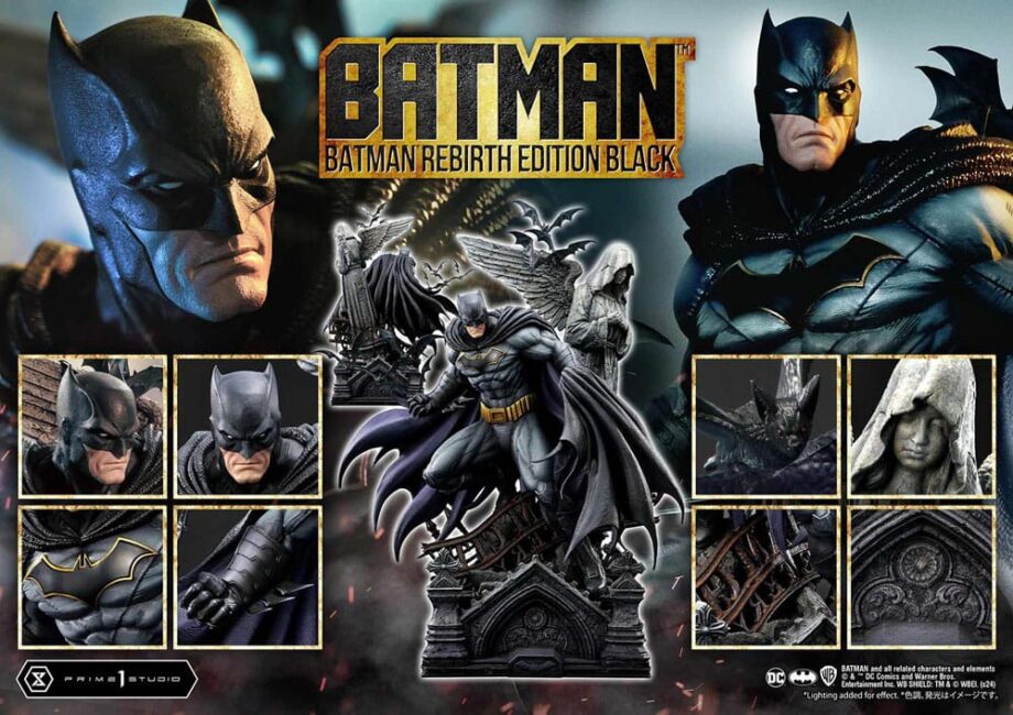 Statuette Batman Rebirth Edition Black