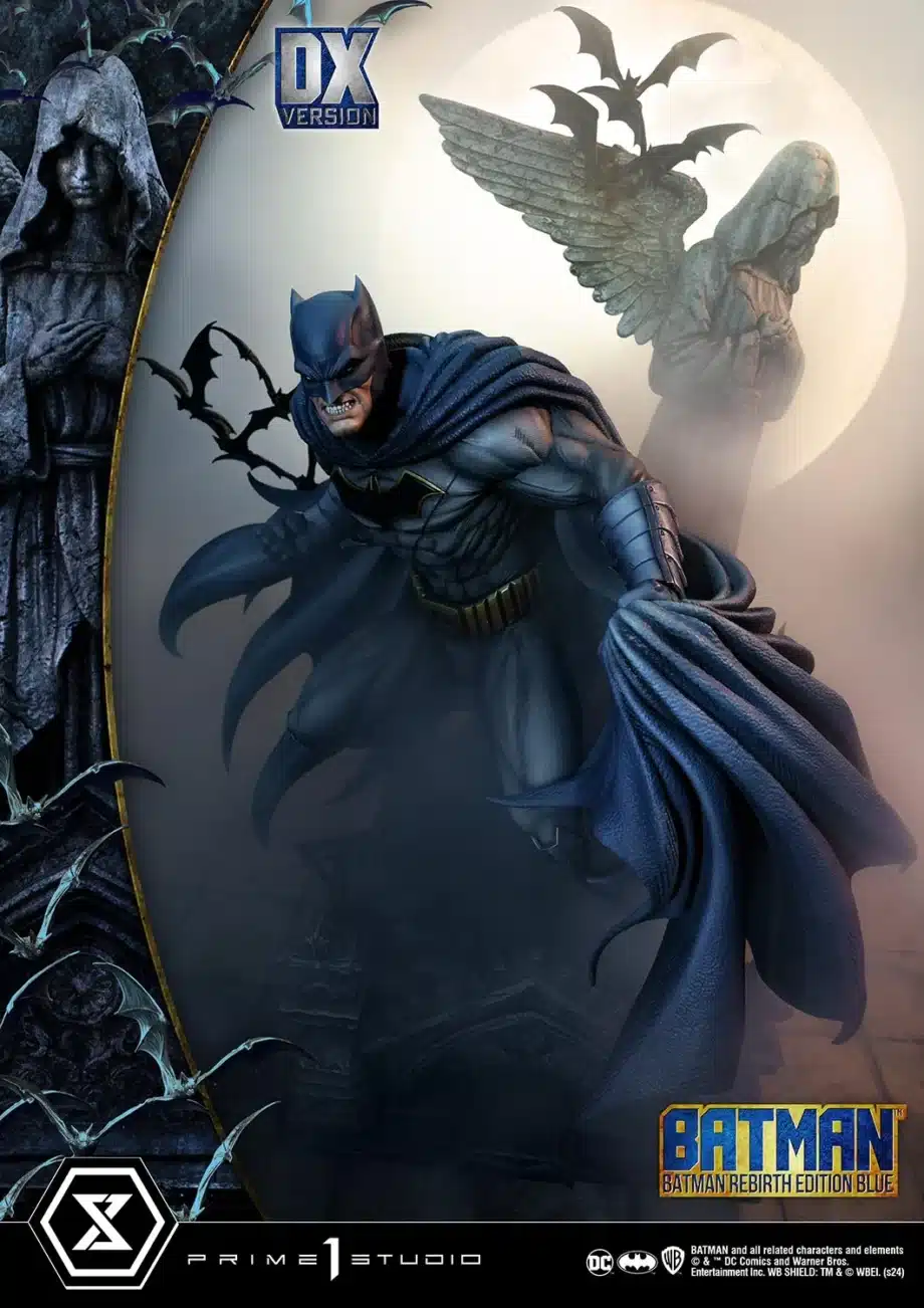 Statuette Batman Rebirth Edition Blue Deluxe Version