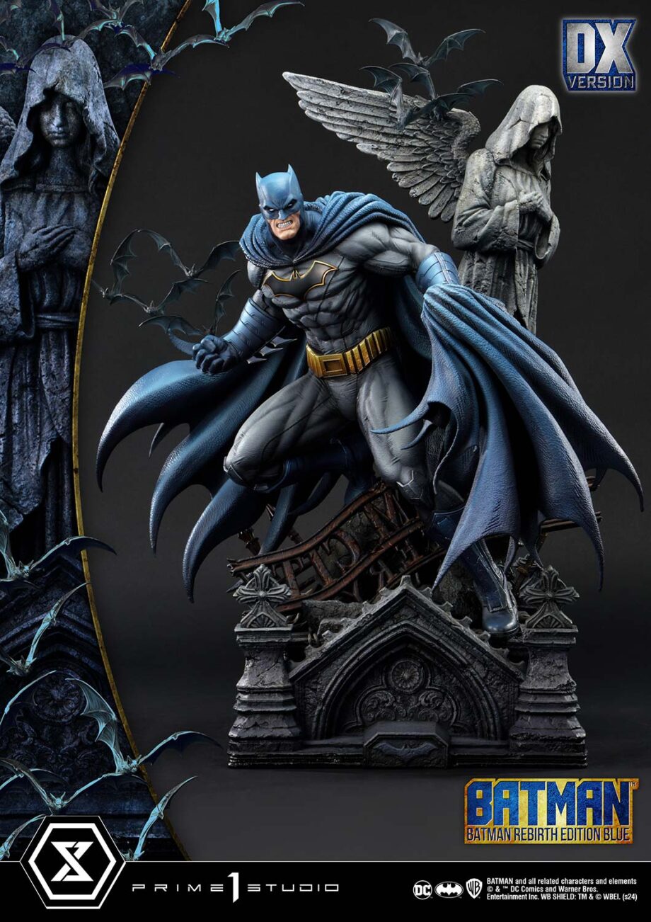 Statuette Batman Rebirth Edition Blue Deluxe Version