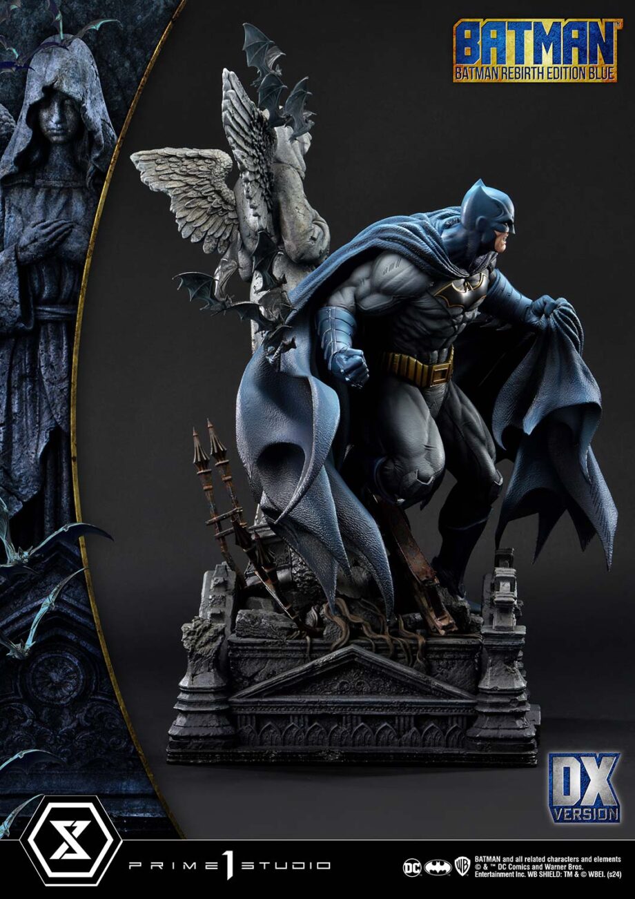 Statuette Batman Rebirth Edition Blue Deluxe Version