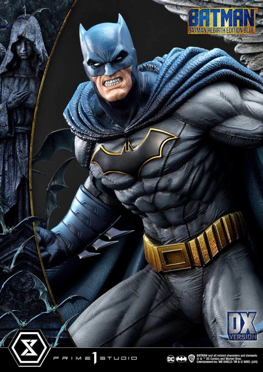 Statuette Batman Rebirth Edition Blue Deluxe Version