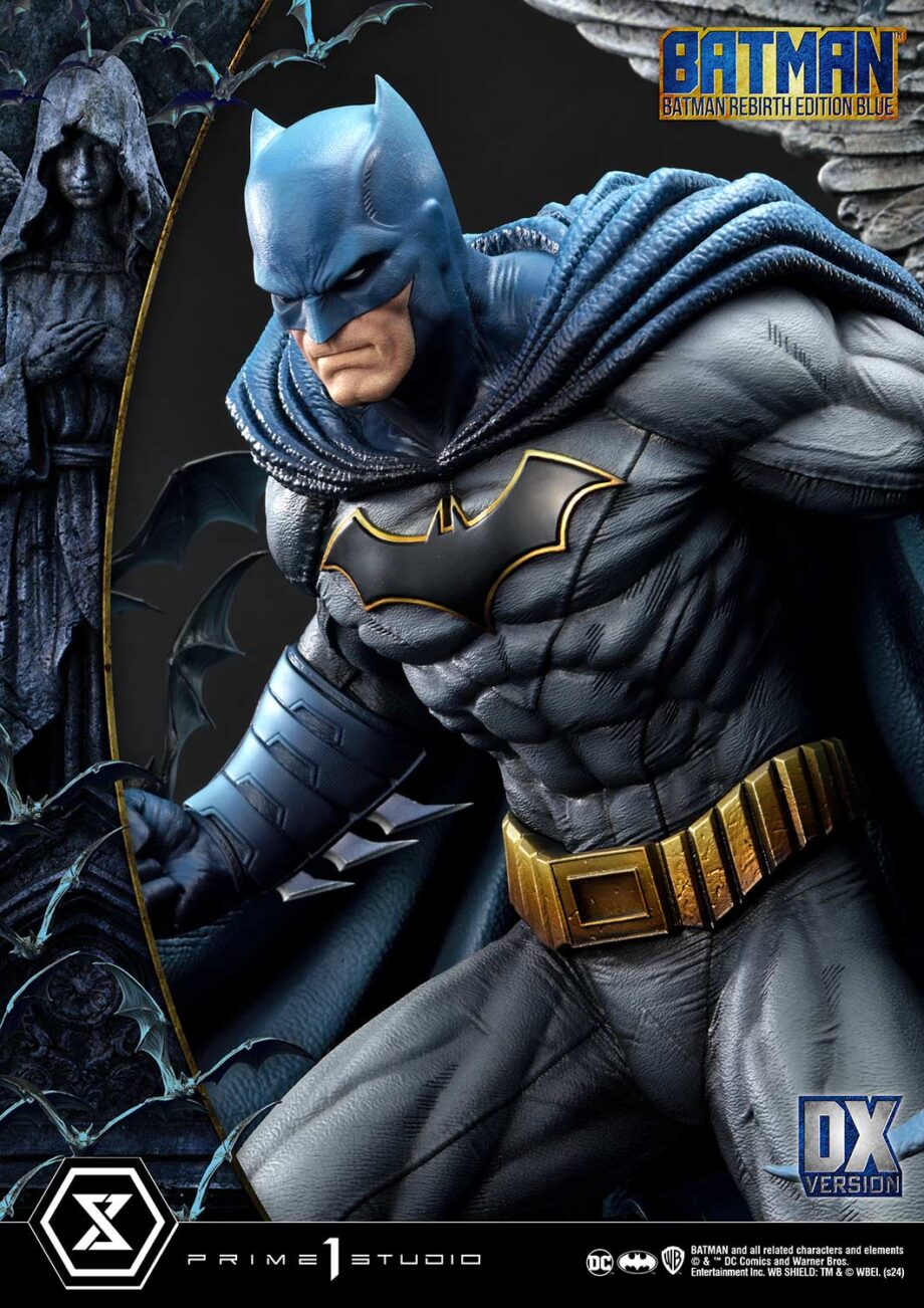 Statuette Batman Rebirth Edition Blue Deluxe Version