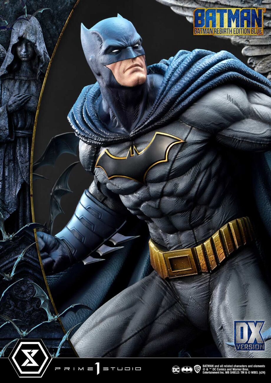 Statuette Batman Rebirth Edition Blue Deluxe Version