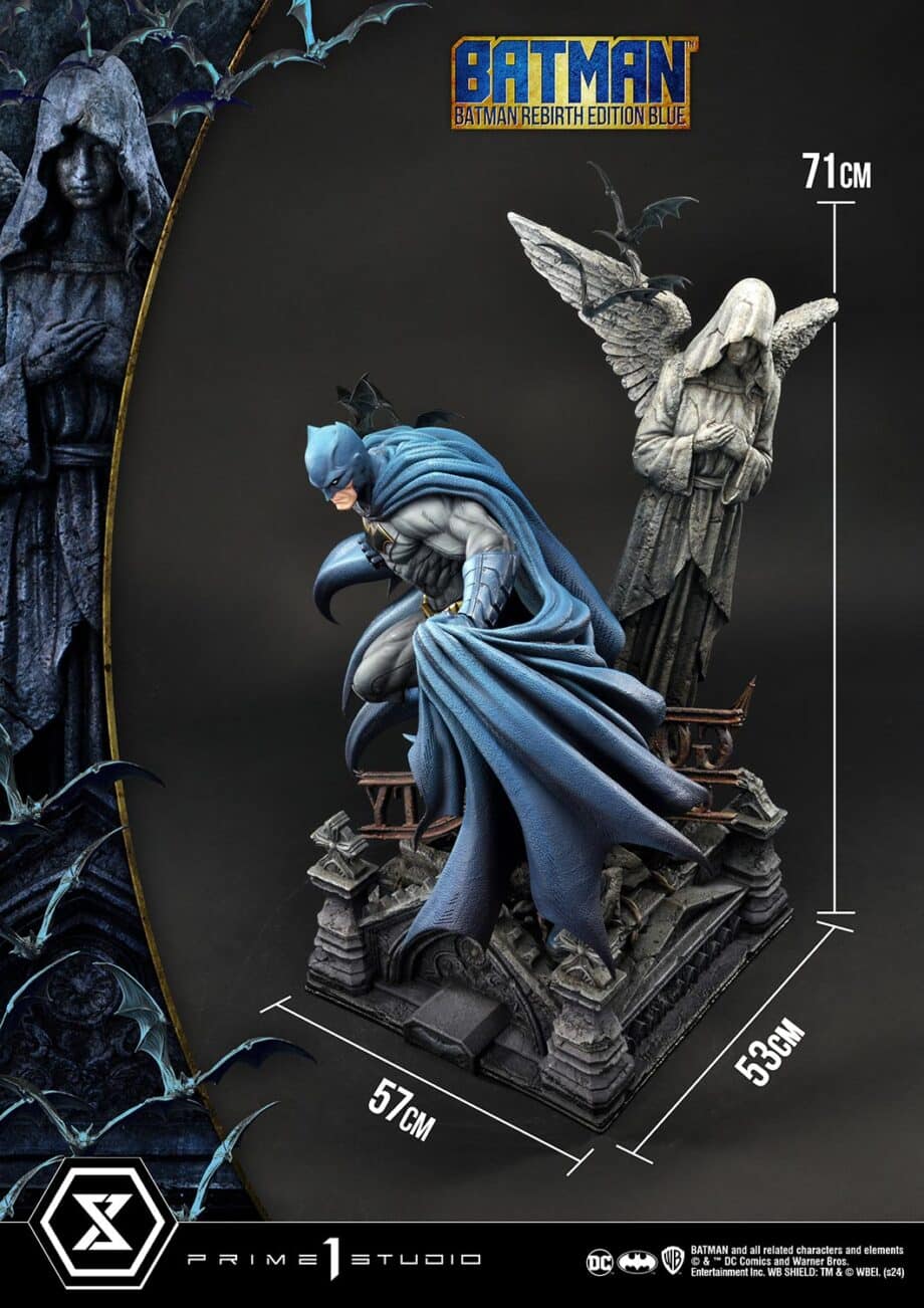 Statuette Batman Rebirth Edition Blue Deluxe Version