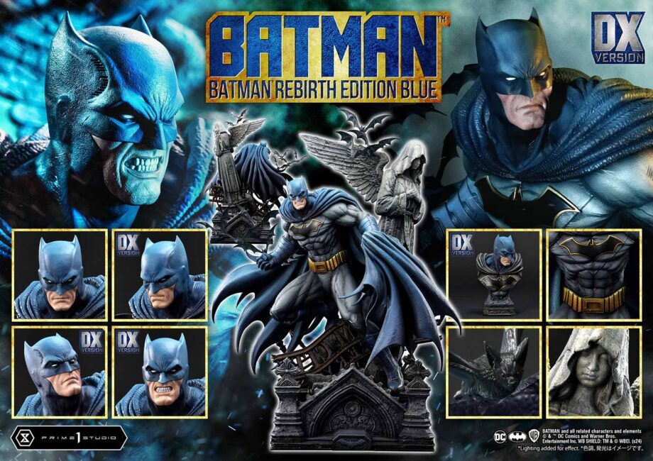 Statuette Batman Rebirth Edition Blue Deluxe Version