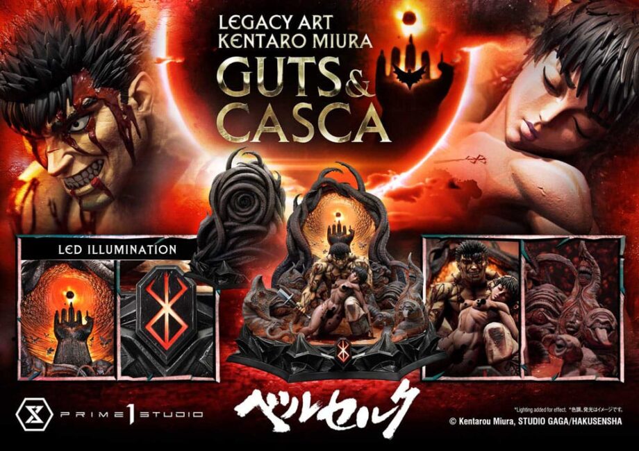 Statuette Guts et Casca Bonus Version Legacy Art