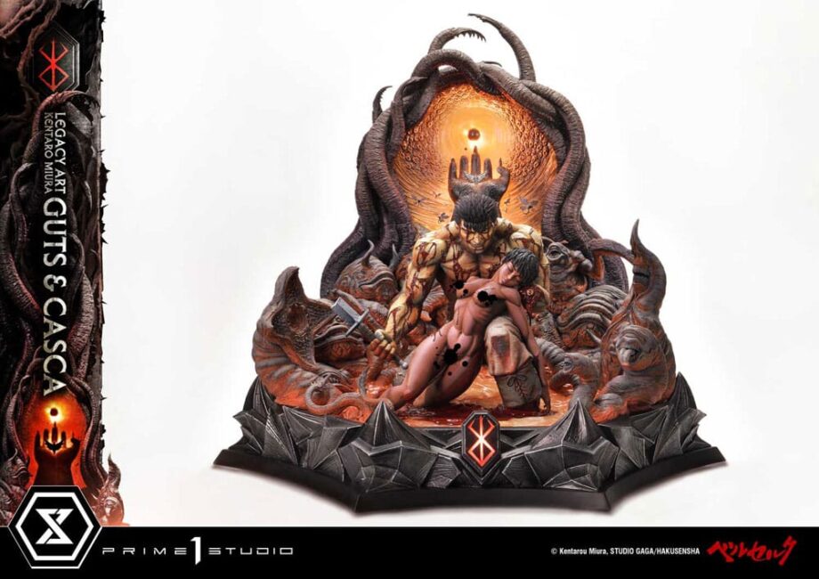 Statuette Guts et Casca Legacy Art Berserk